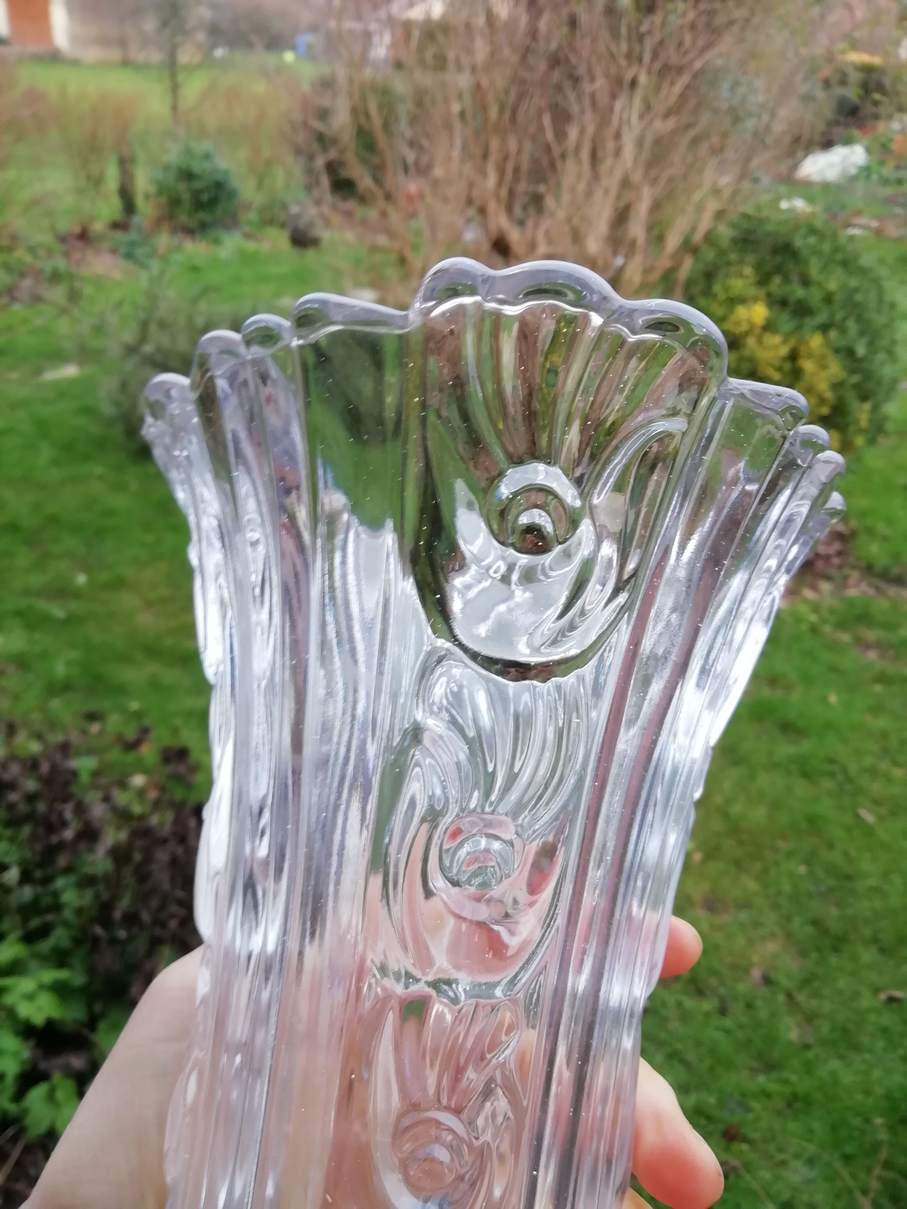 Art Deco tulip vase