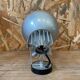 Brushed steel wall lamp from the 1970s - space age style