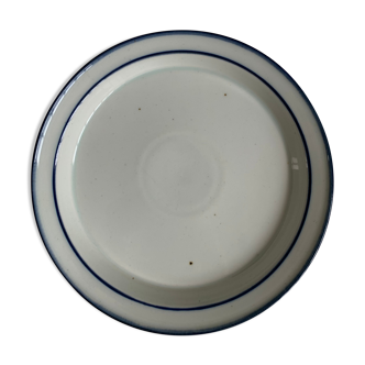 Dansk Designs Denmark blue and white porcelain plate from the 1970s