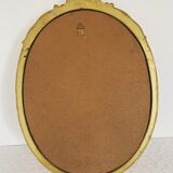 Golden wooden mirror  42x61cm