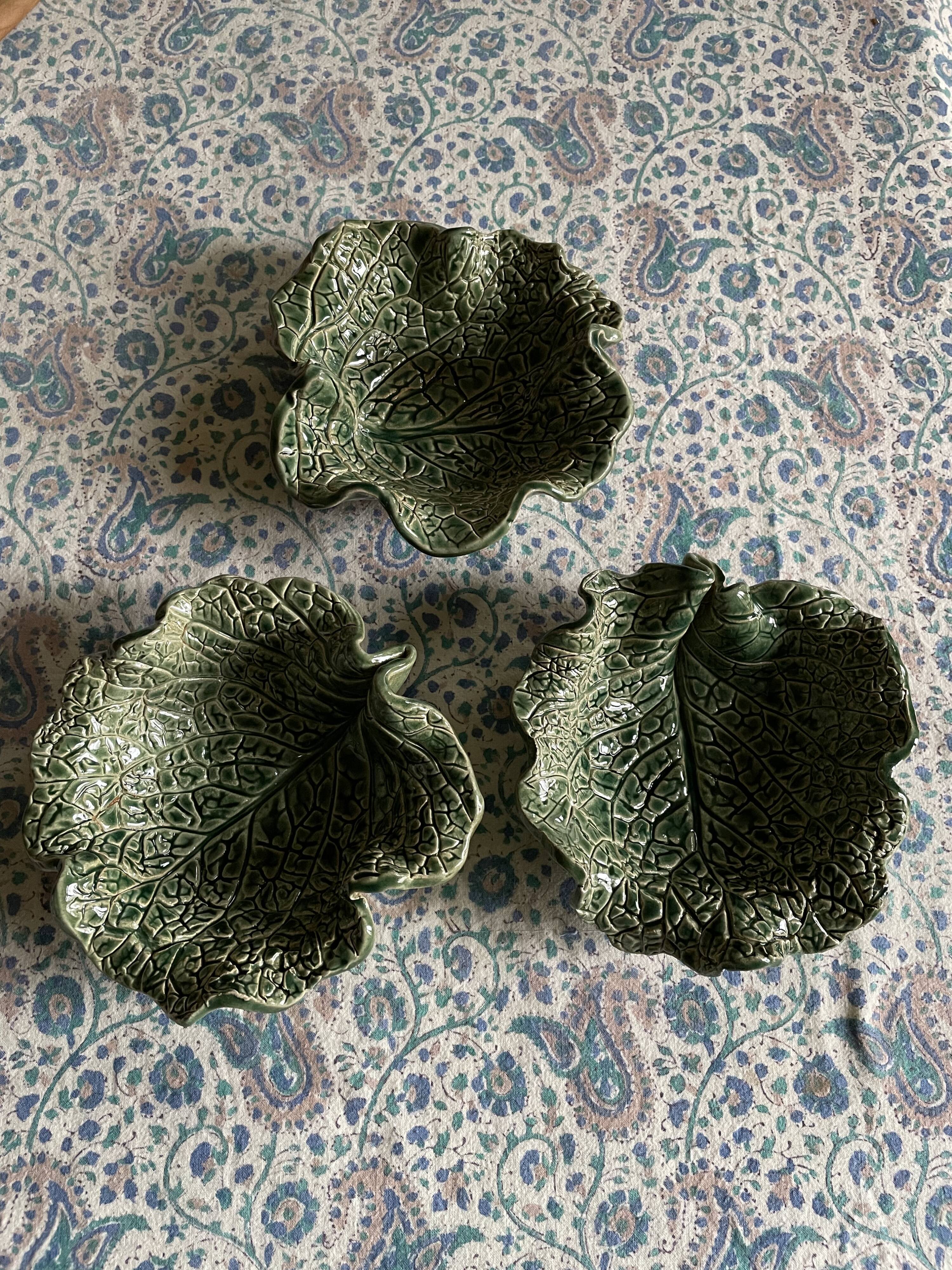 Cabbage leaf cups