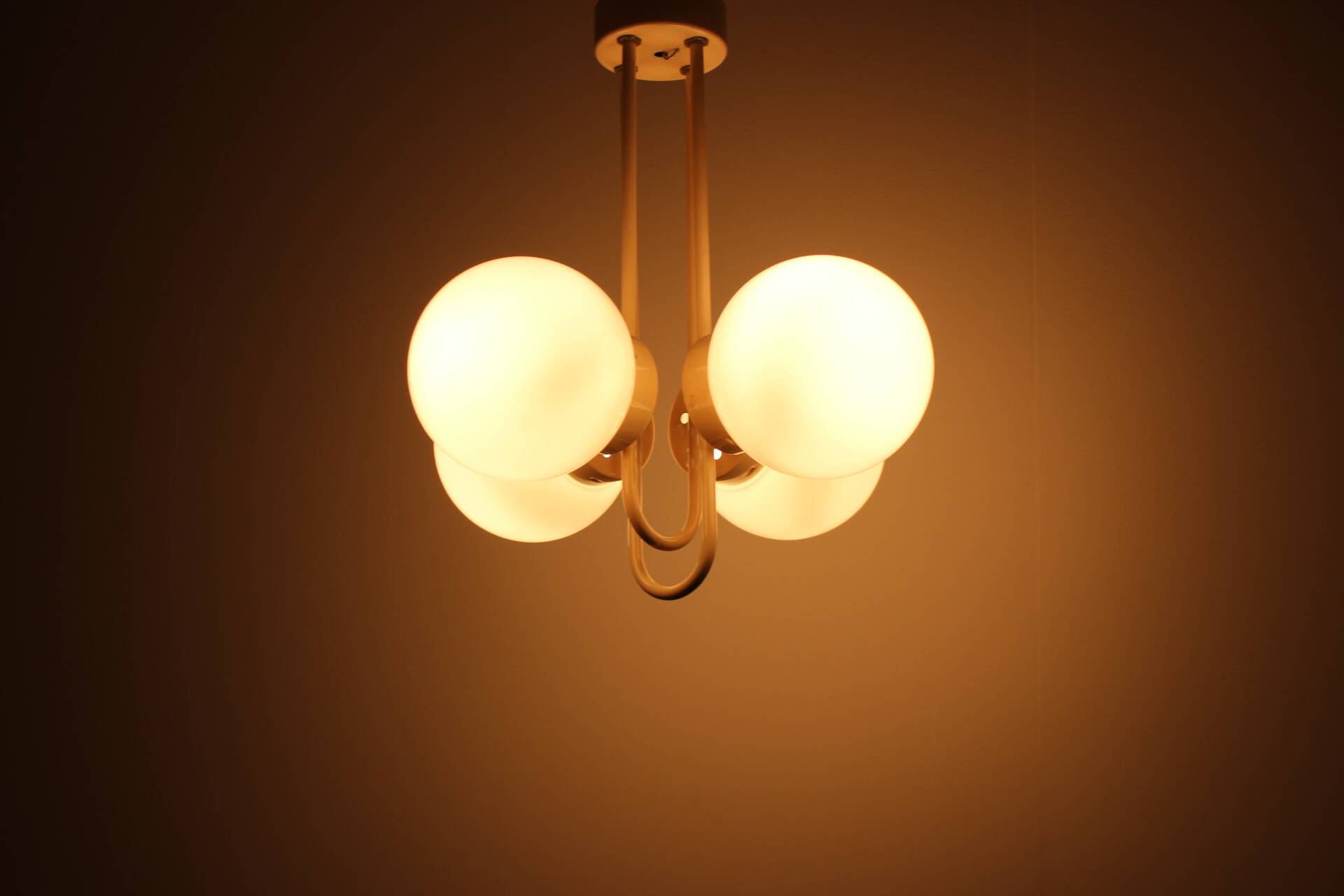 Mid-Century Chandelier by Instala Decin, 1970s, Czechoslovakia