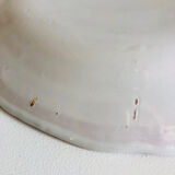 Pair of plates Les Islettes with bouquet and peacock