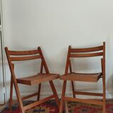Vintage folding chairs