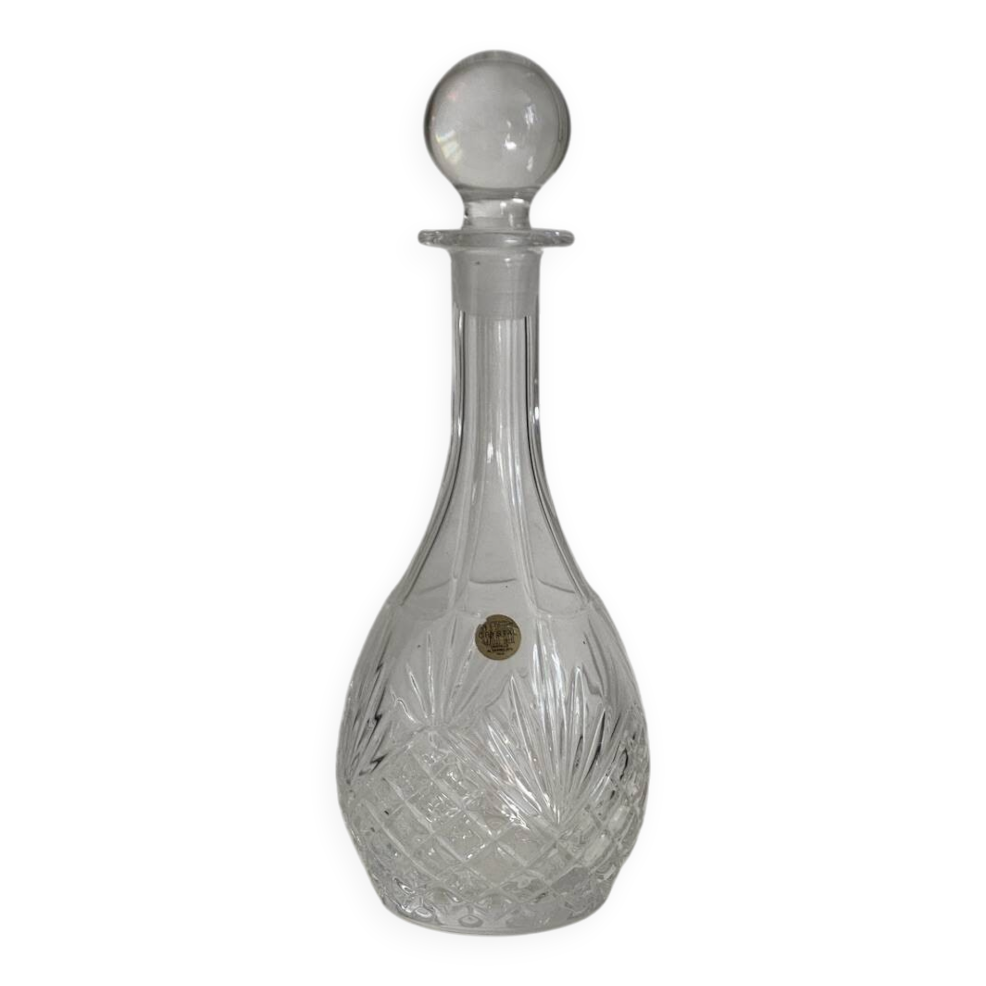 Vintage crystal carafe