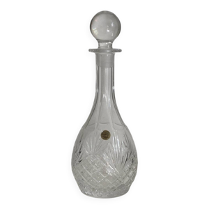 carafe en cristal vintage