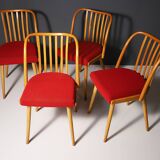 Mid century Dining Chairs by Antonín Šuman, 1960s, Set of 4