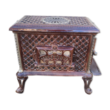 Godin enamelled wood stove