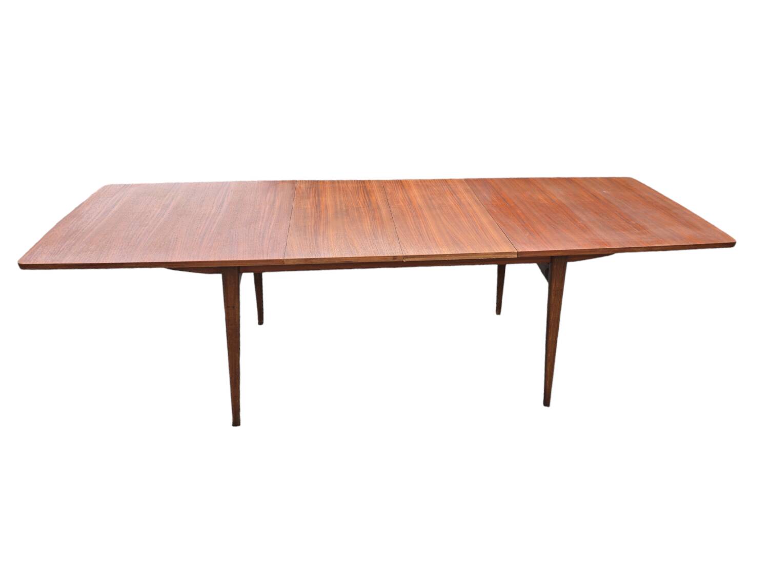 Scandinavian extendable table from the 60s in teak, 250cm L