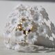 Audrey Hepburn, Delicious Murano Glass Ceiling Light White Wall Light Flowe