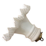 Opaline glass pendant light