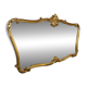 Large gold mirror