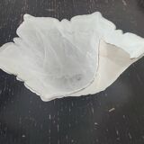 Frosted blown glass bowl from "Creazioni Silvestri Arte Murano