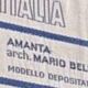 Modular velvet canapé Amanta by Mario Bellini for C&B Italia