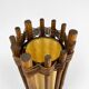 Wooden lamp jungle 80s