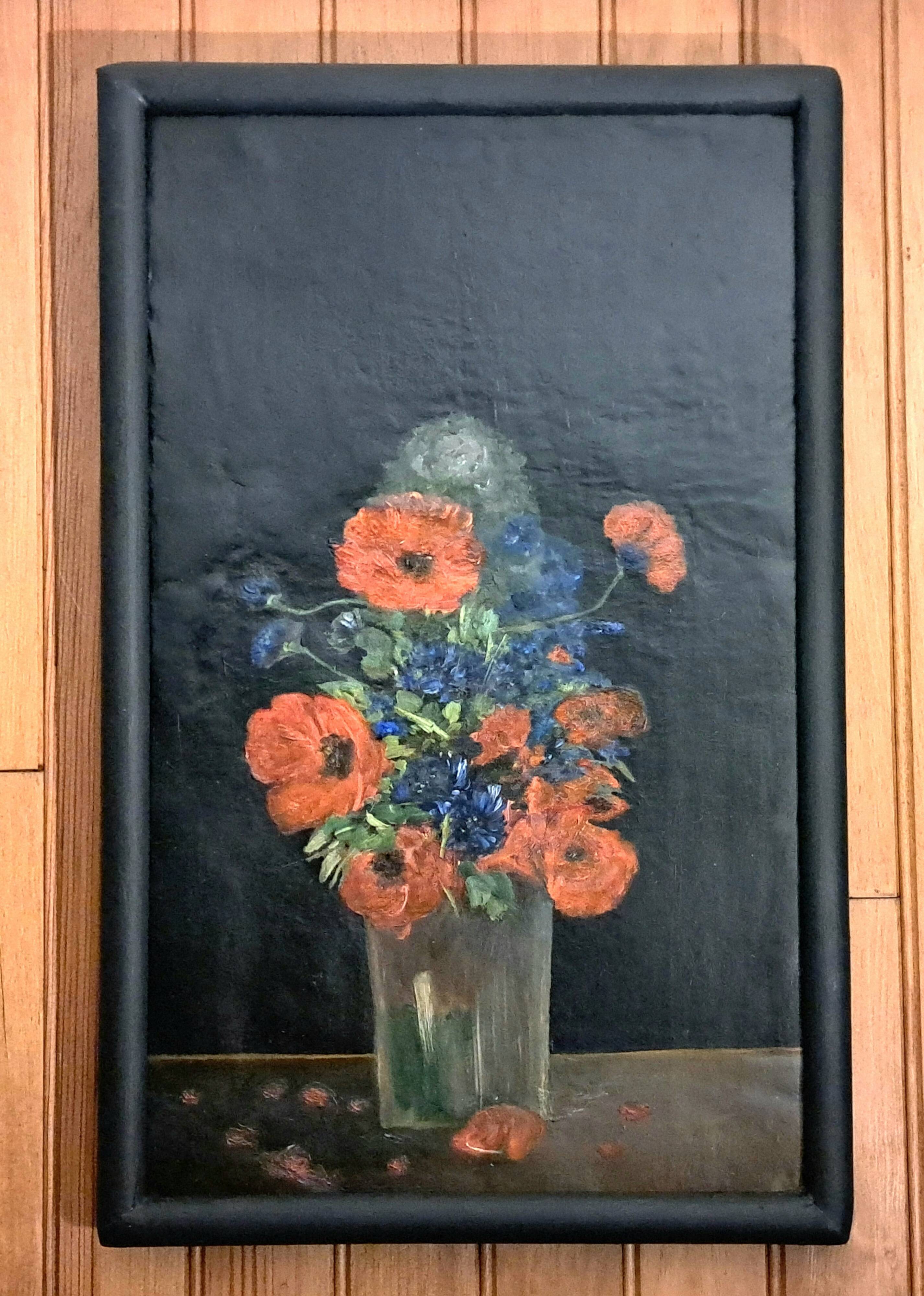 Still life around 1900, oil on canvas post-impressionism