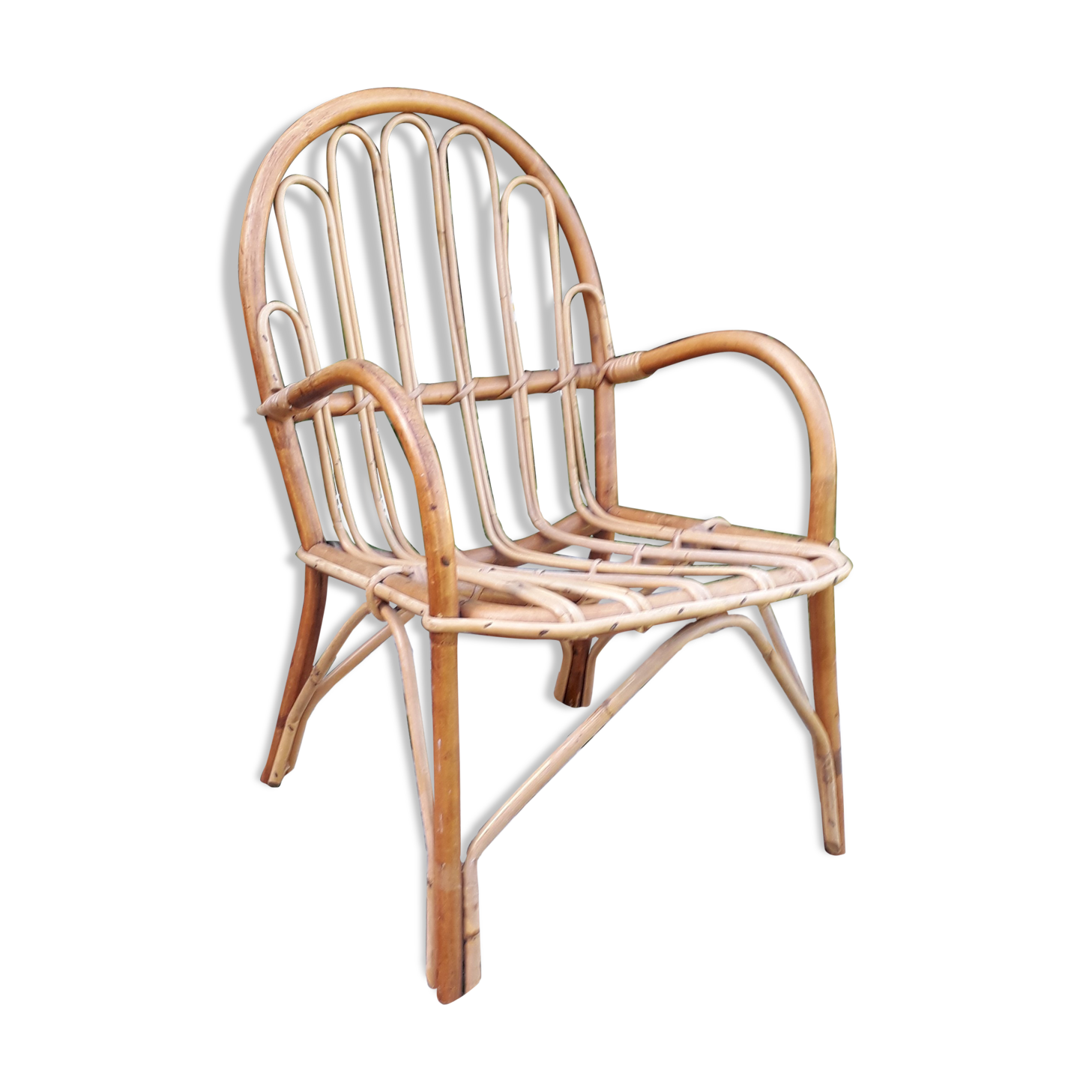 child rattan armchair