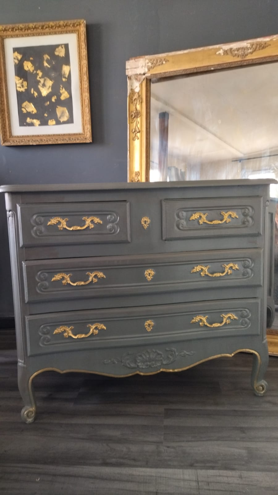 Louis XV style chest of drawers