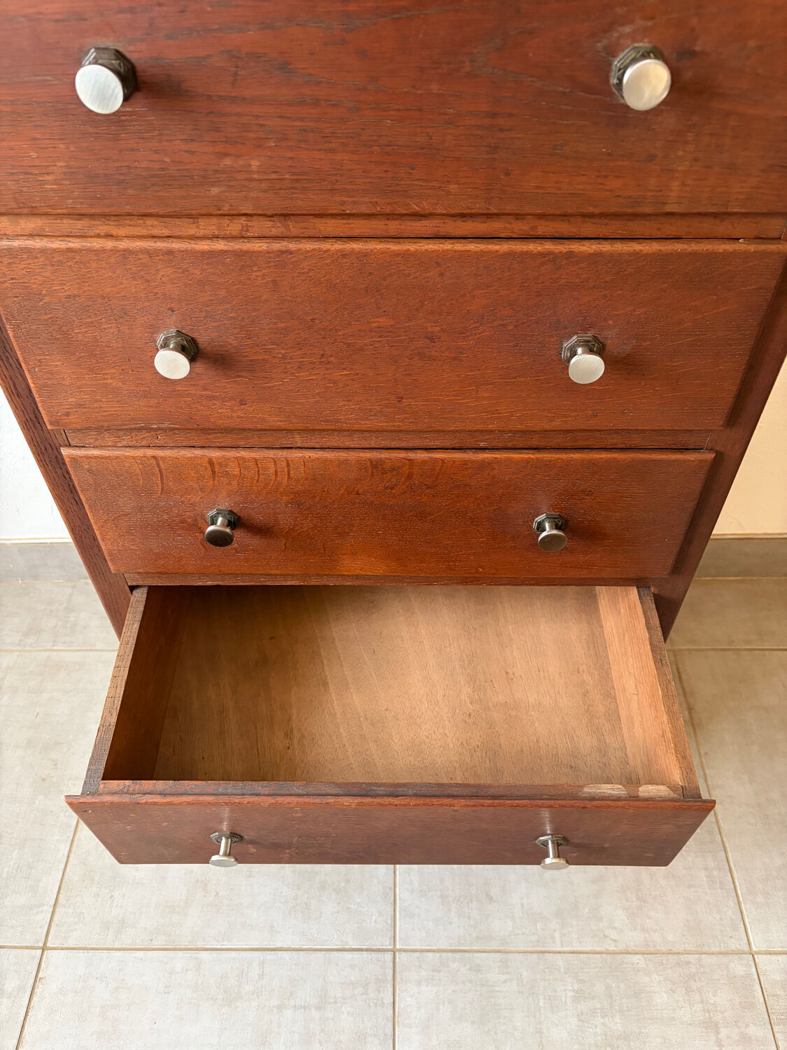 Vintage tall chest of drawers