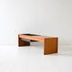 Table basse, jardinière scandinave en teck, années 1960
