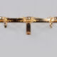 Murano glass Italian wall lamp design by Venini, 1970 Italy