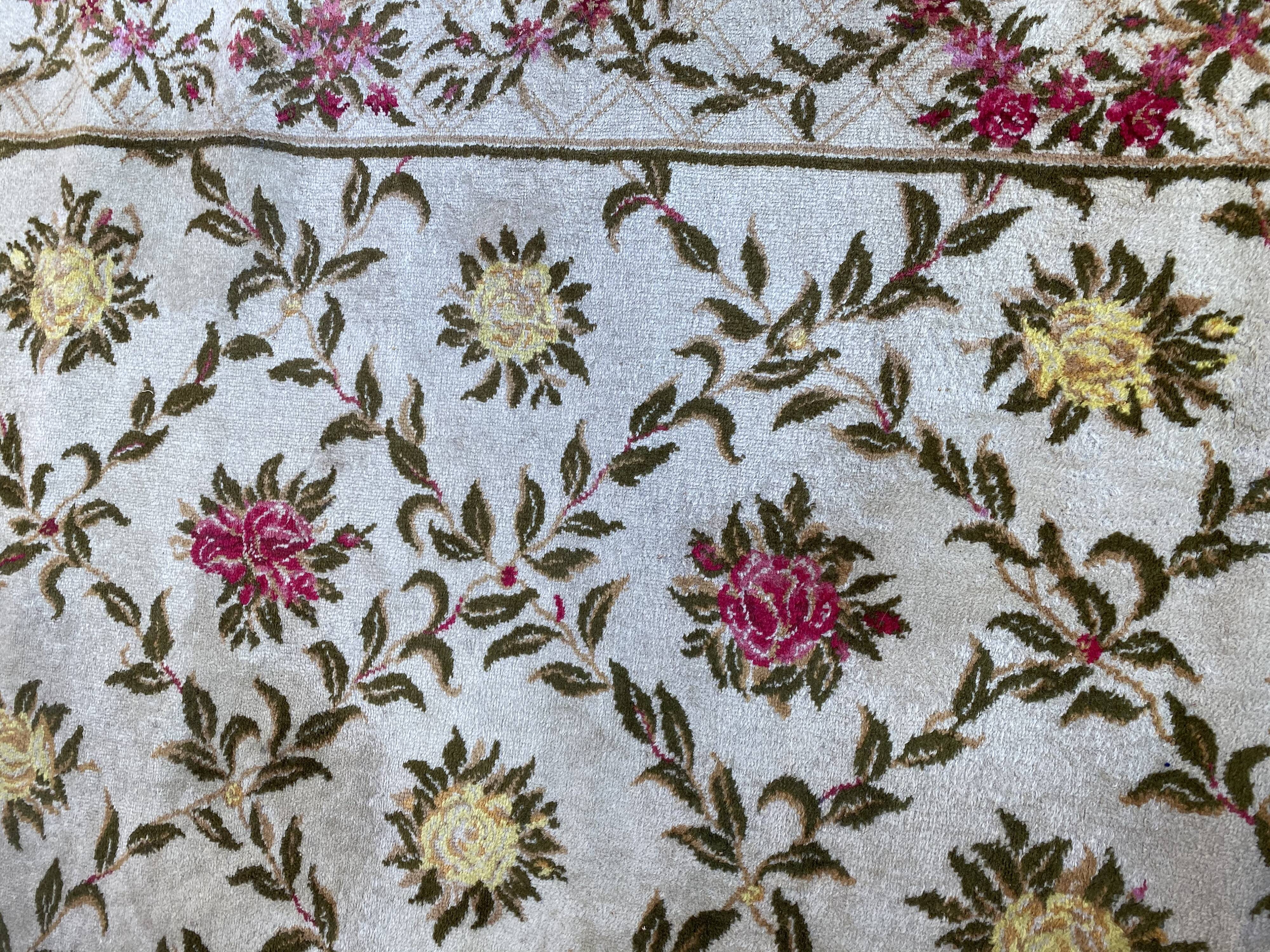 Nice carpet style aubusson or soap factory 170x240 cm
