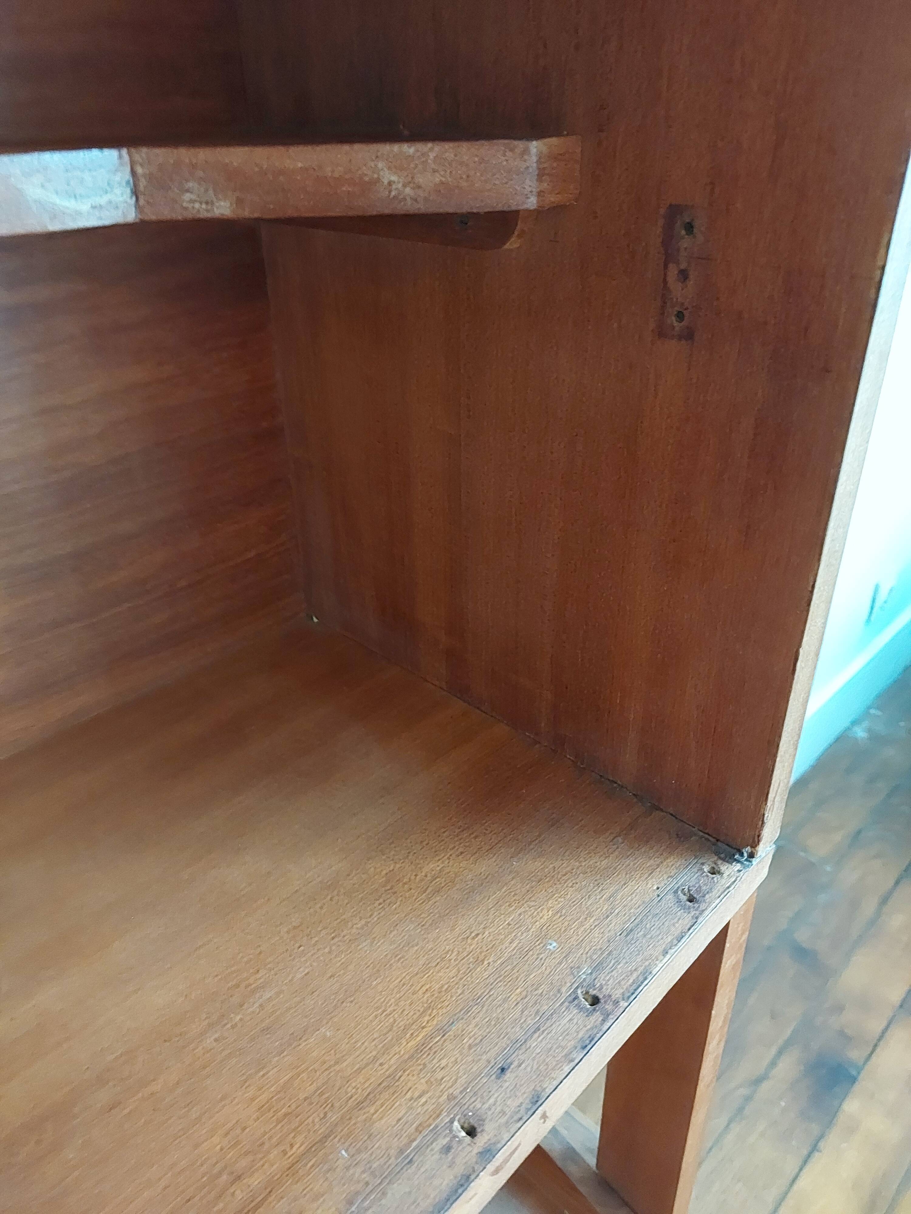 Vintage teak library