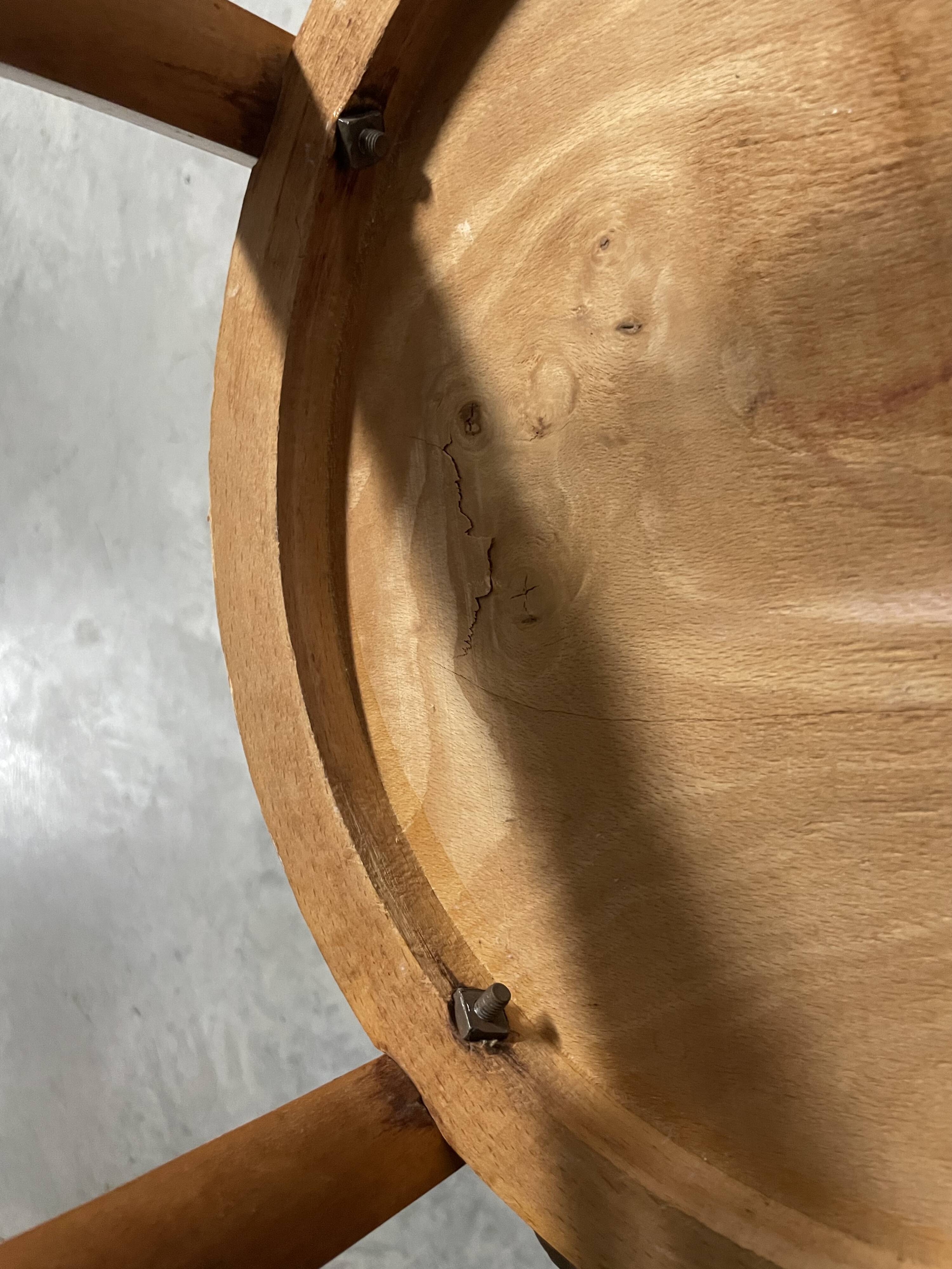 Pair of 1950s bistro chairs