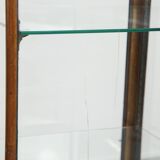 Vitrine anglaise ancienne avec éclairage – Fin du XIXe siècle
