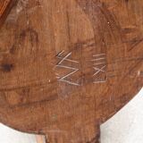 Milking chair, folk art, Alps, 19th century