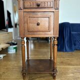 antique bedside table