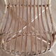 Rattan armchair of the years 60
