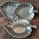 Lot de 3 coupelles  inox