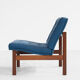 Midcentury corner sofa set in teak by Ole Gjerløv-Knudsen & Torben Lind for France & Søn