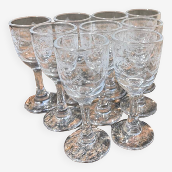 9 Marnier Lapostolle glasses