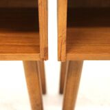 Set of 2 teak bedside tables, Sweden, 1960