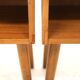 Set of 2 teak bedside tables, Sweden, 1960