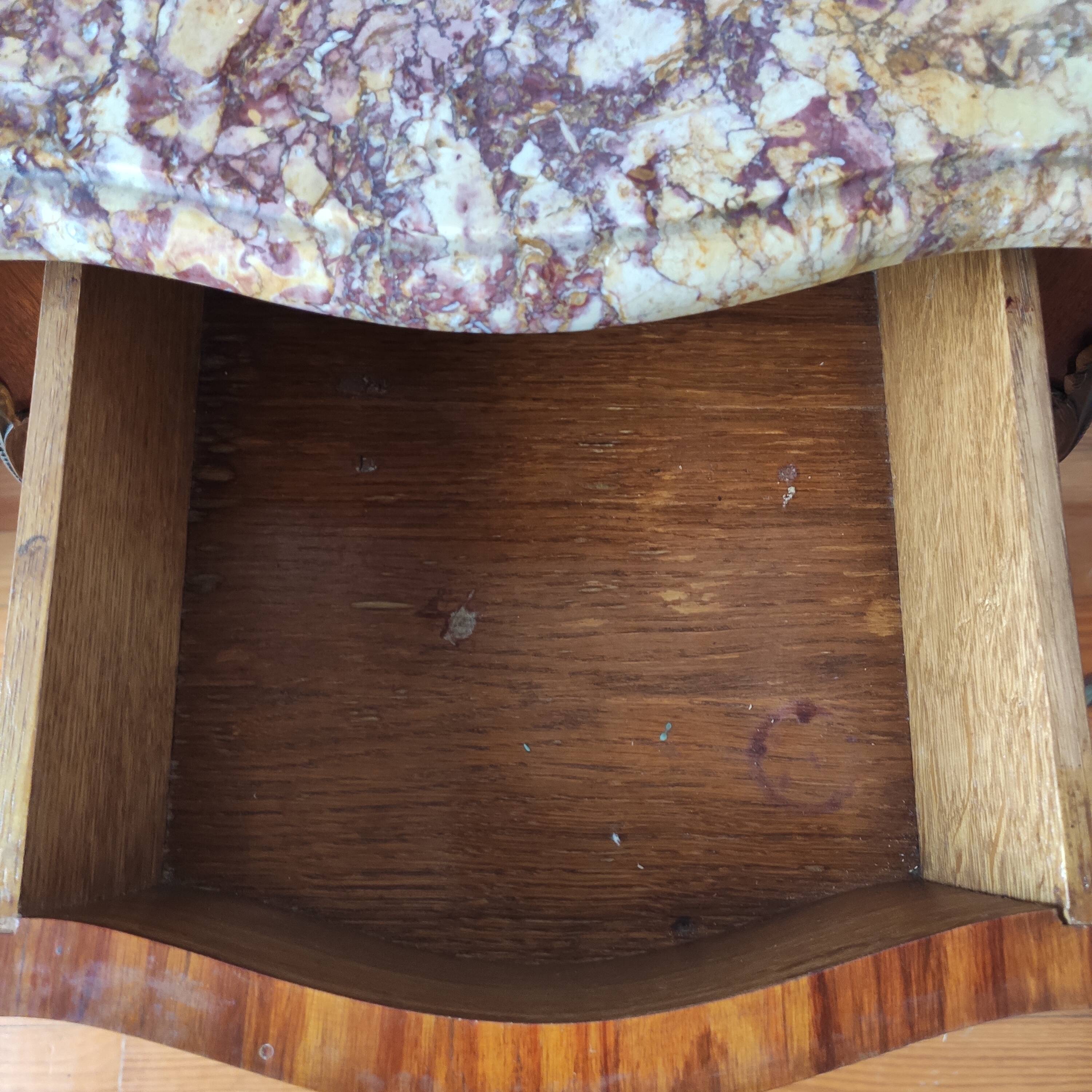 Pair of Louis XV style bedside tables