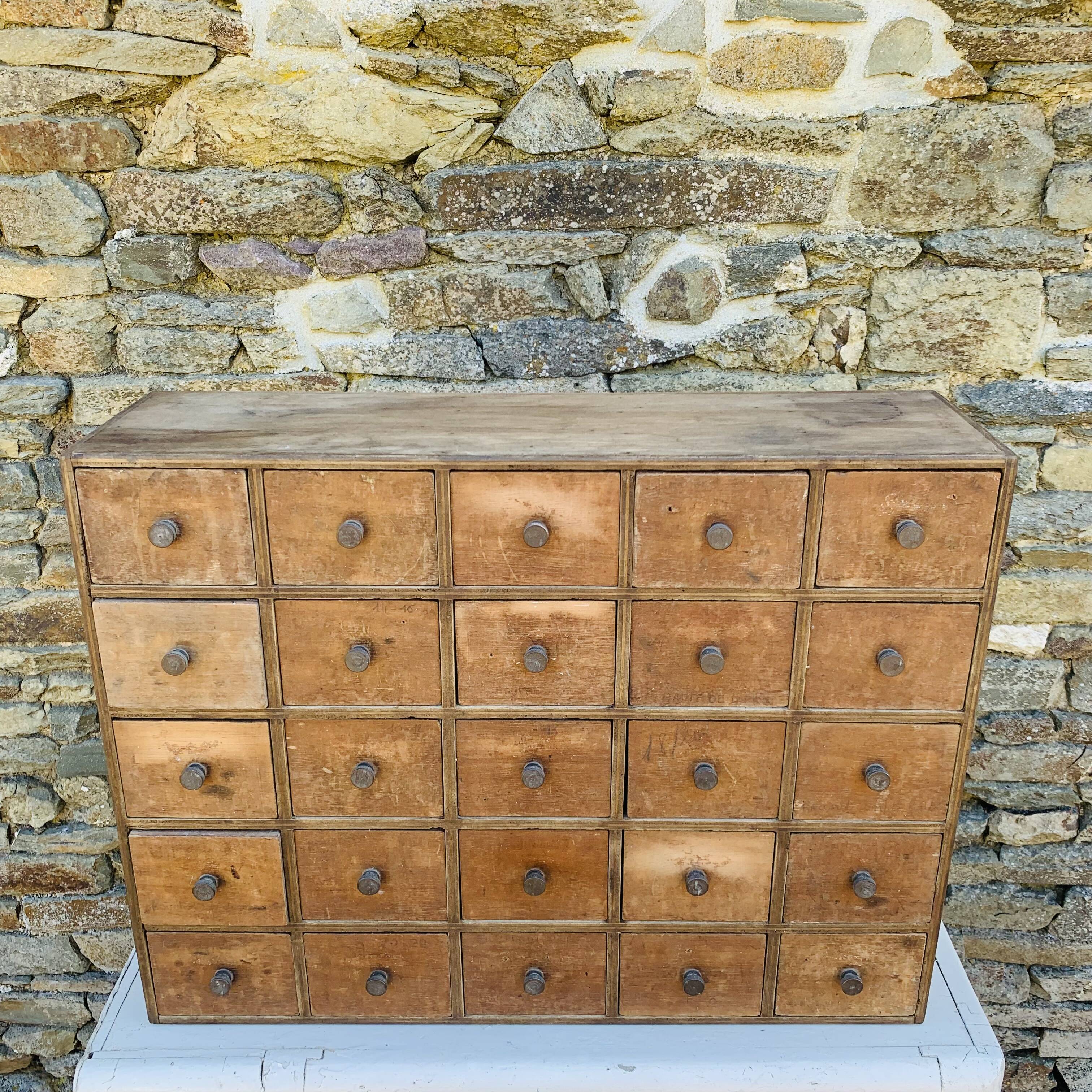 Hardware cabinet 25 drawers