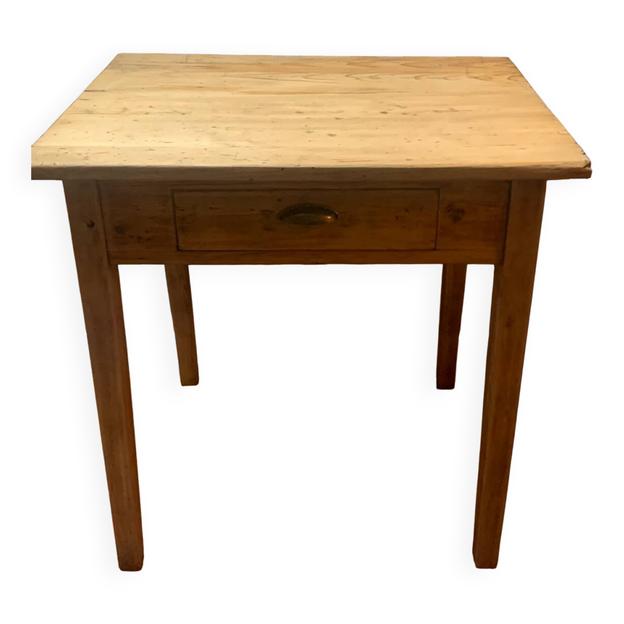 Solid wood desk, 1 drawer