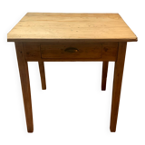 Solid wood desk, 1 drawer
