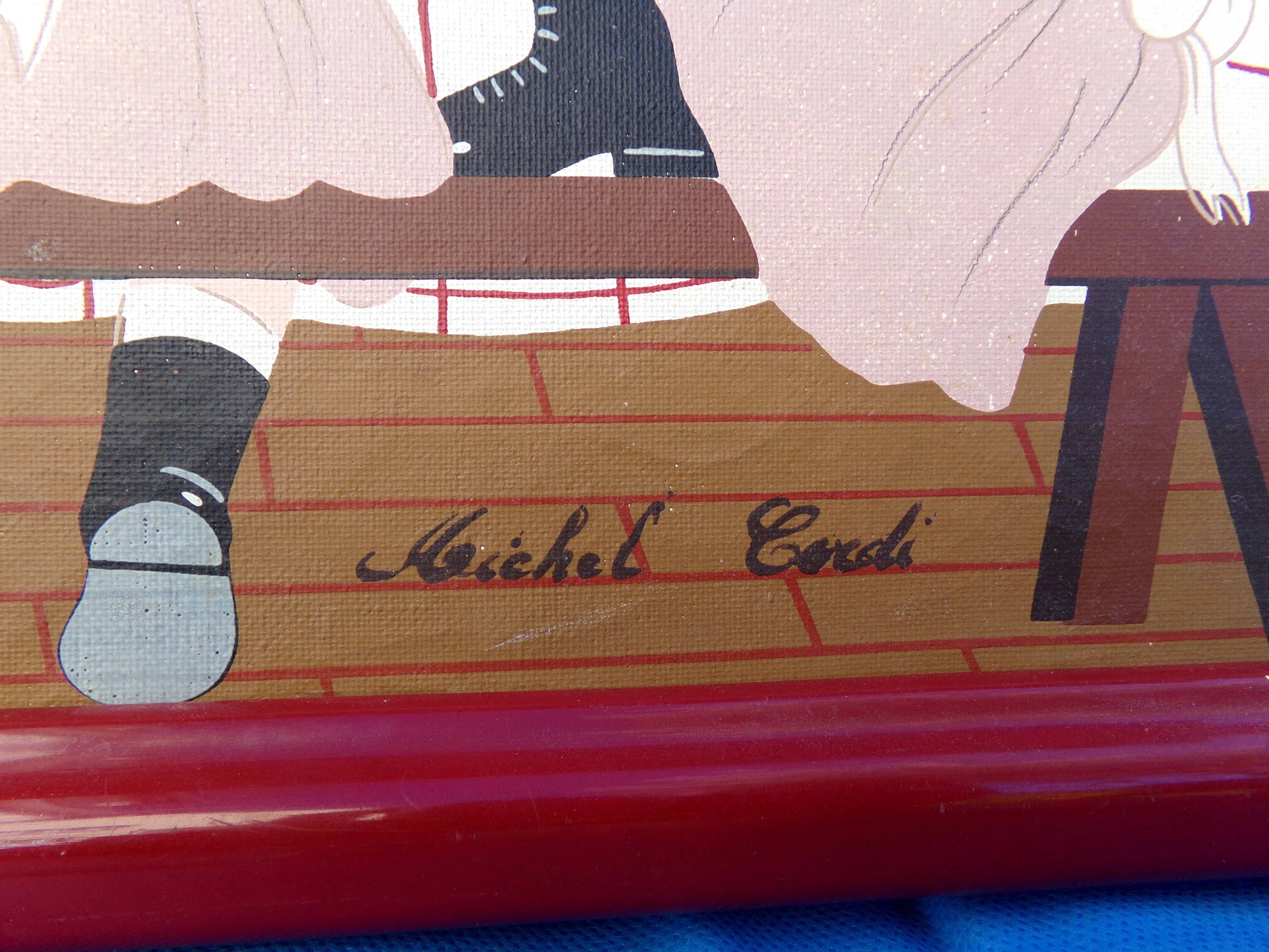 Painting Michel Cordi