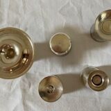 silver metal coquetiers