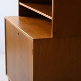 Swedish bookcase with storage unit