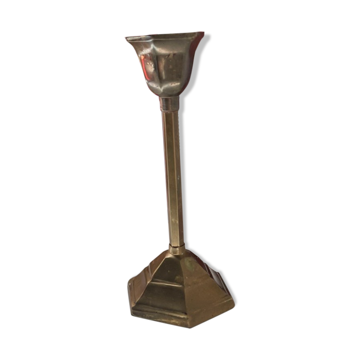 Brass candle holder