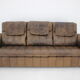 1980s De Sede Brown Leather Sofa, Switzerland