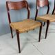 Set of 4 teak Niels O. Møller dining chairs - Model 71, Denmark