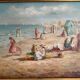 Antique oil painting signed R Wilson, early 20th century