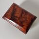 Small box of cedar magnifying glass