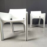 Set of 12 Gaudi dining chairs by Vico Magistretti for Artemide, 1970s